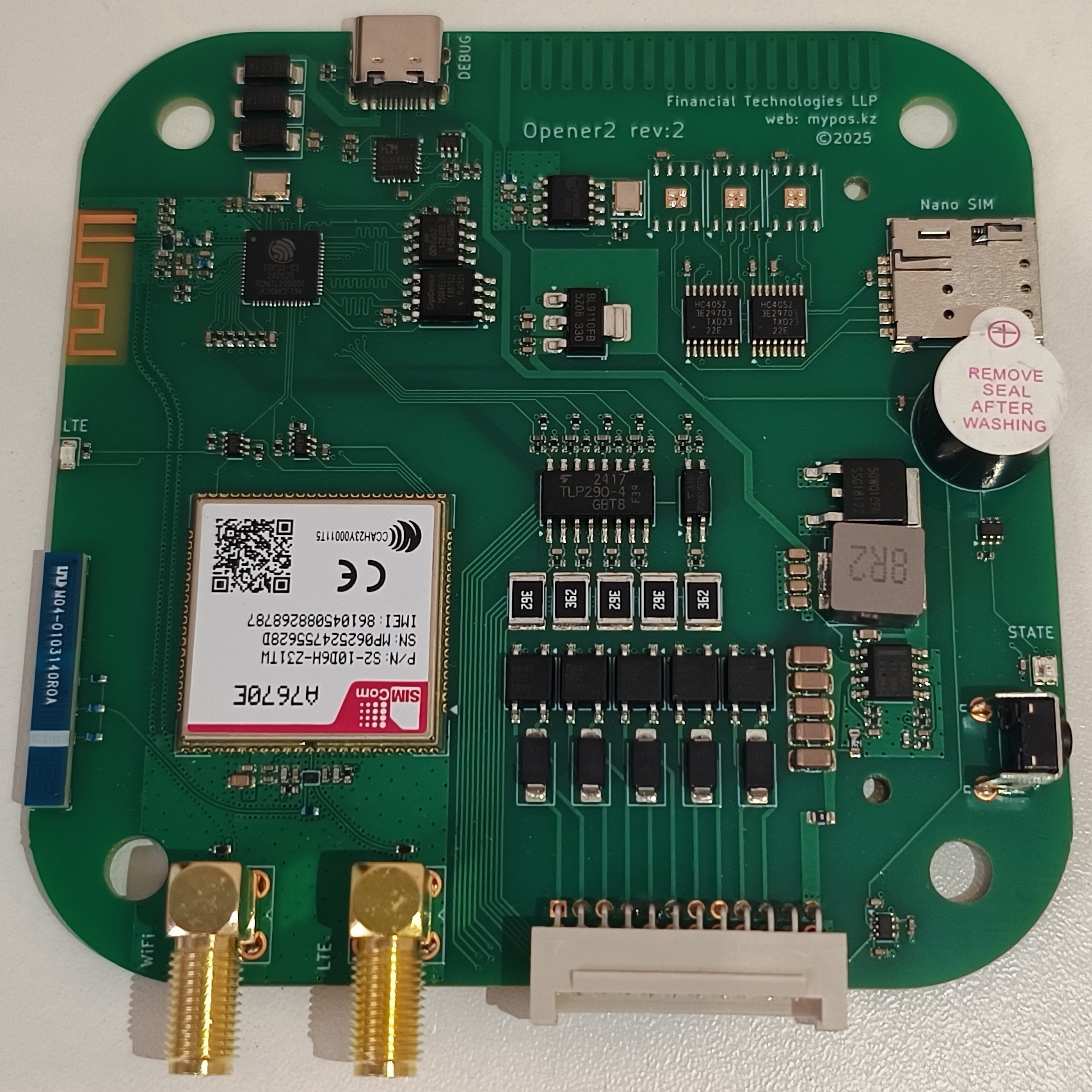 Continuation of the Opener1 controller